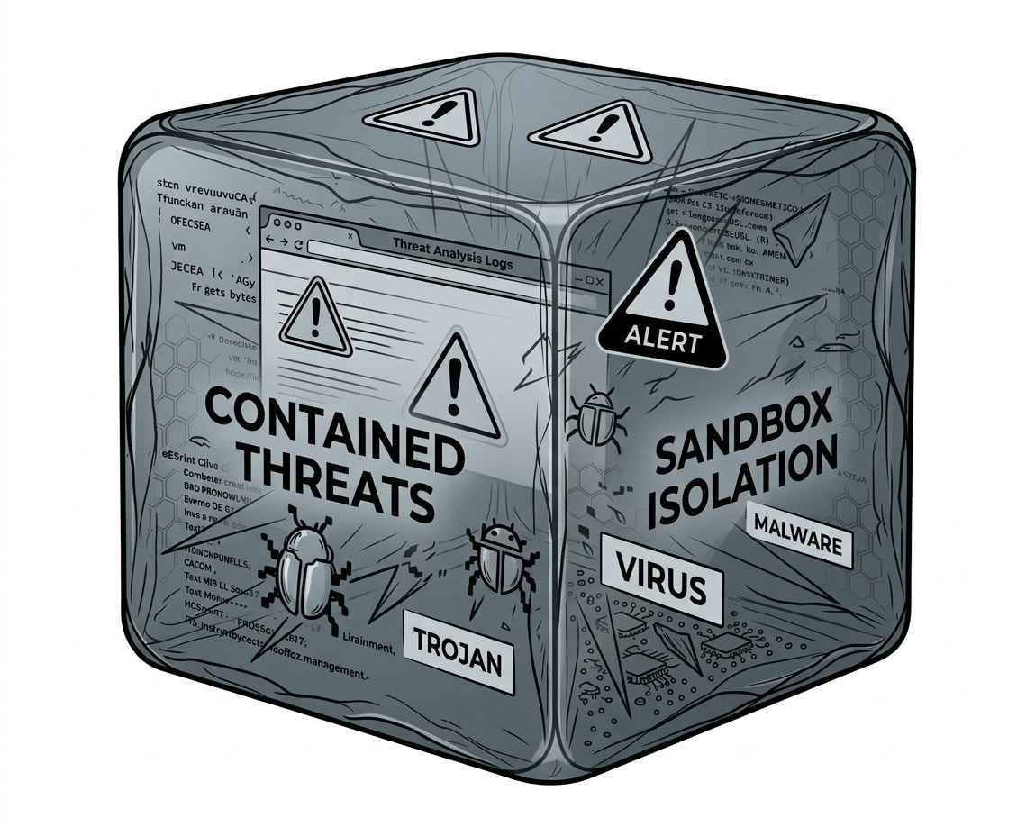 Sandbox isolation illustration